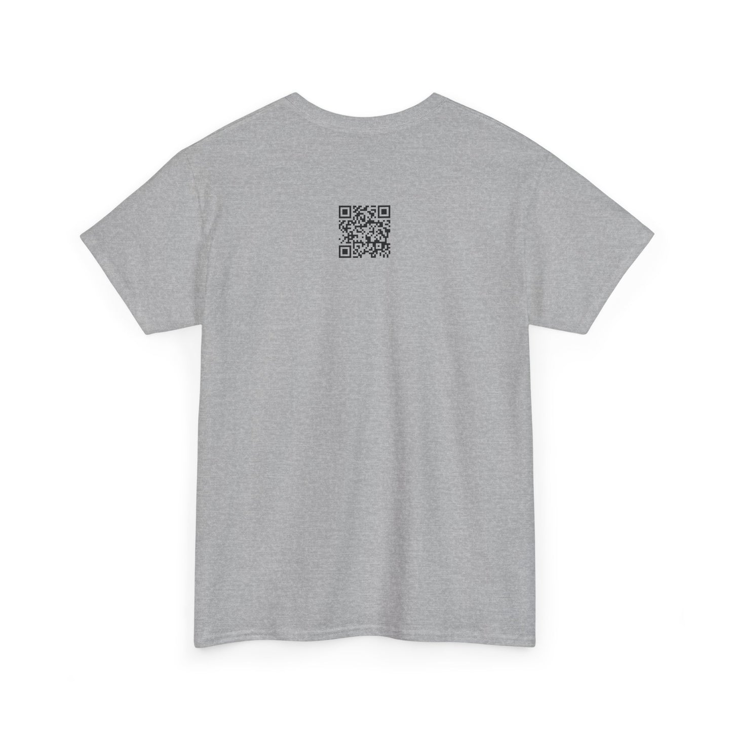In Spite Of T-Shirt — Bold Statement Graphic Tee (front text + QR on back)