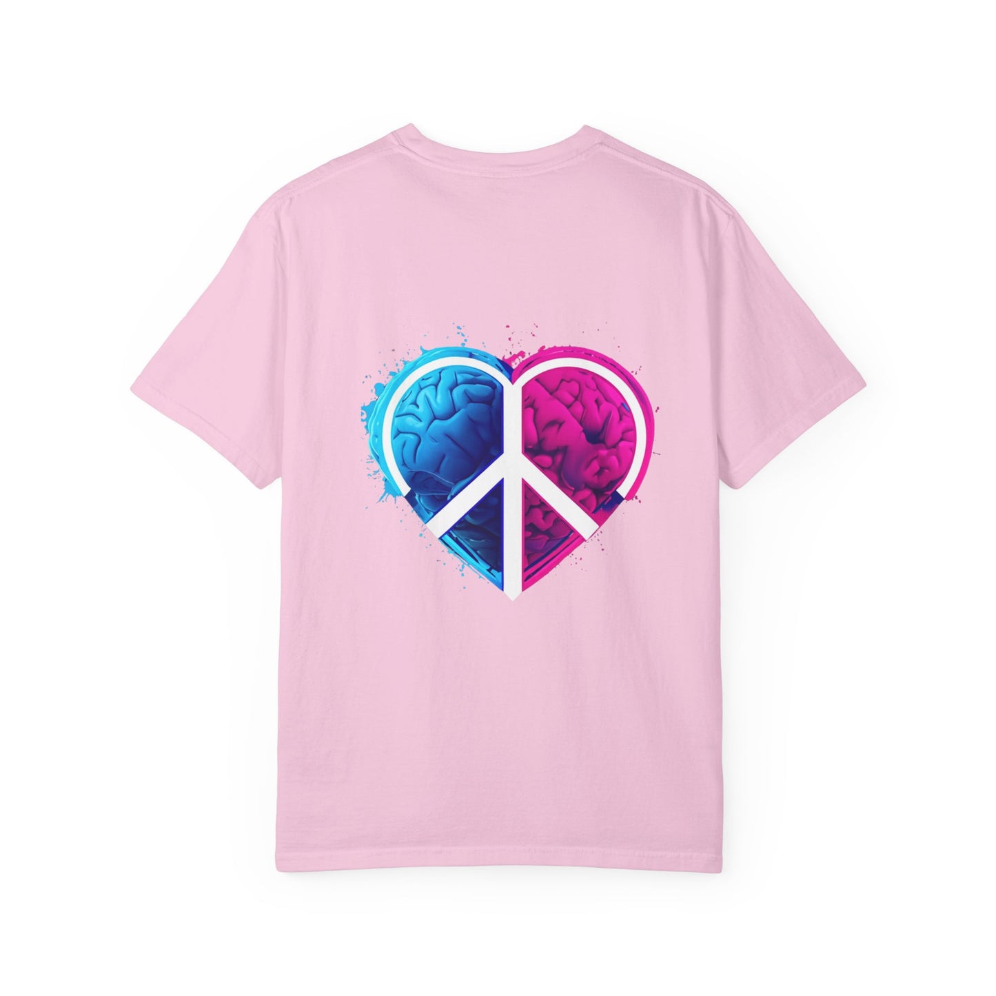 Unisex Peace & Love Heart Design