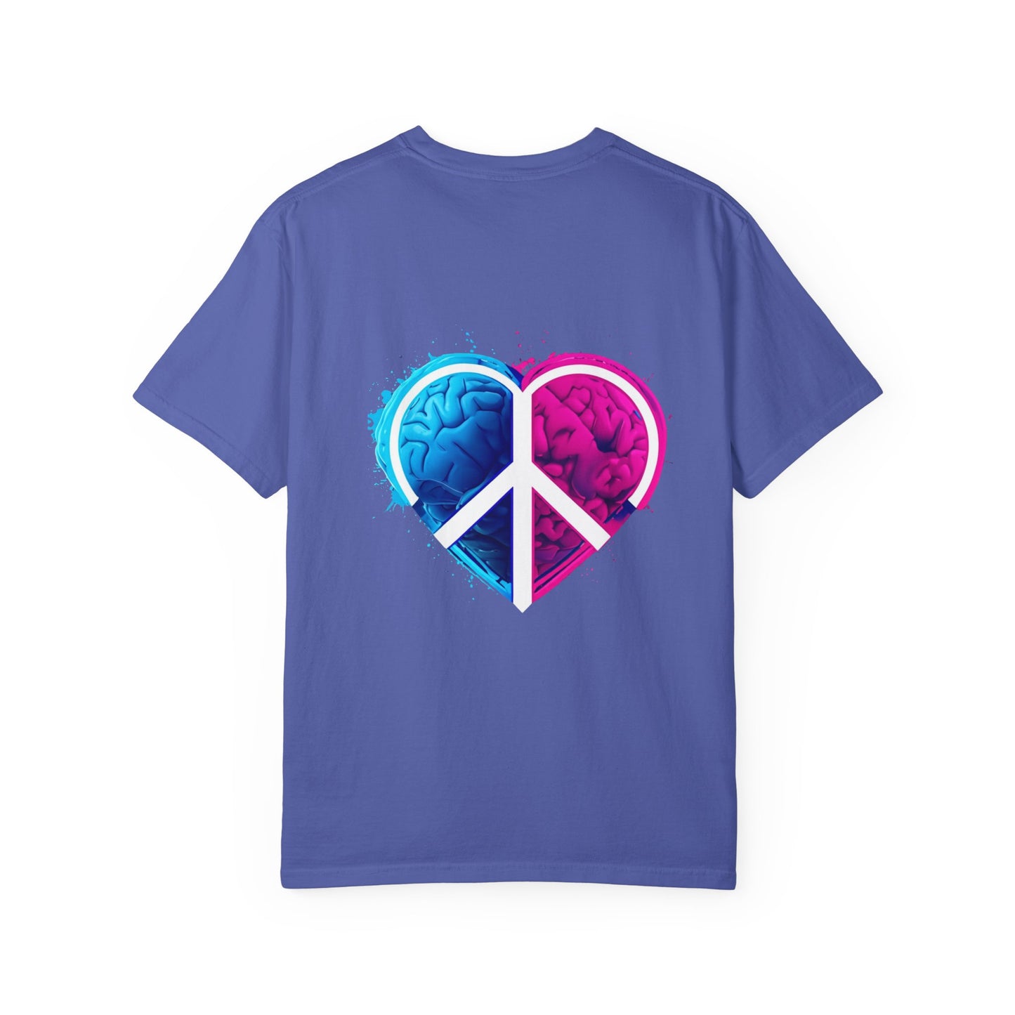 Unisex Peace & Love Heart Design