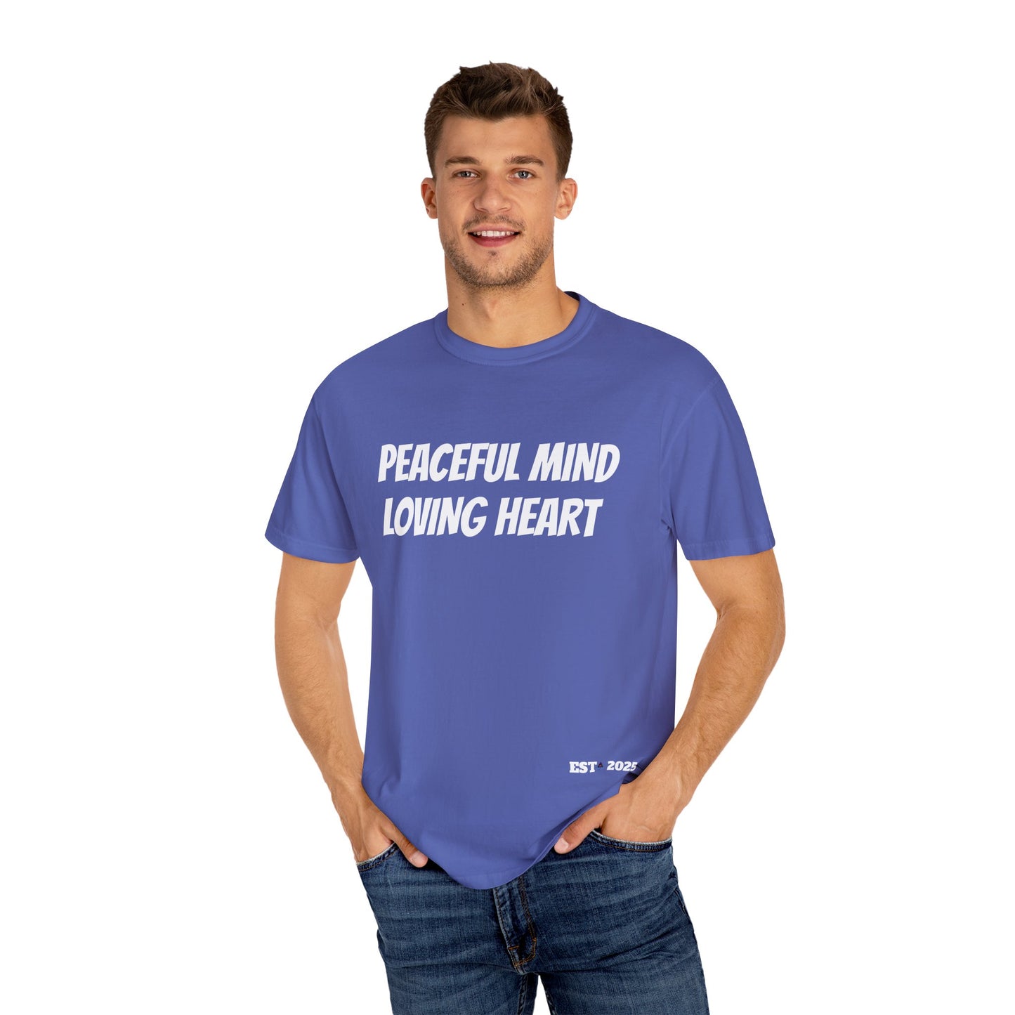 Unisex Peace & Love Heart Design