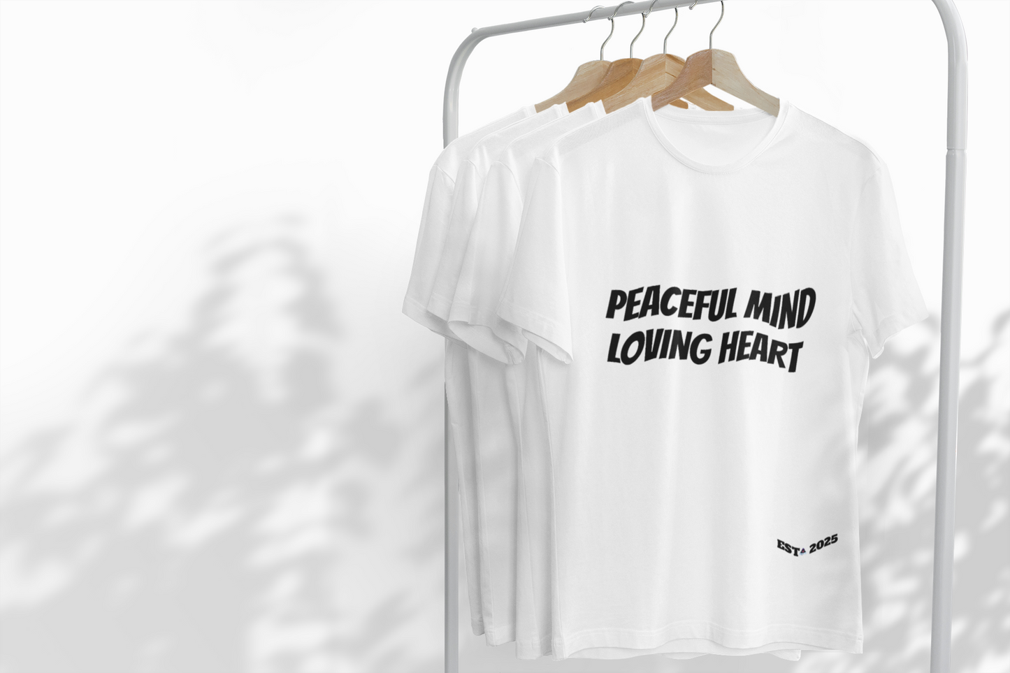 Unisex Peace & Love Heart Design