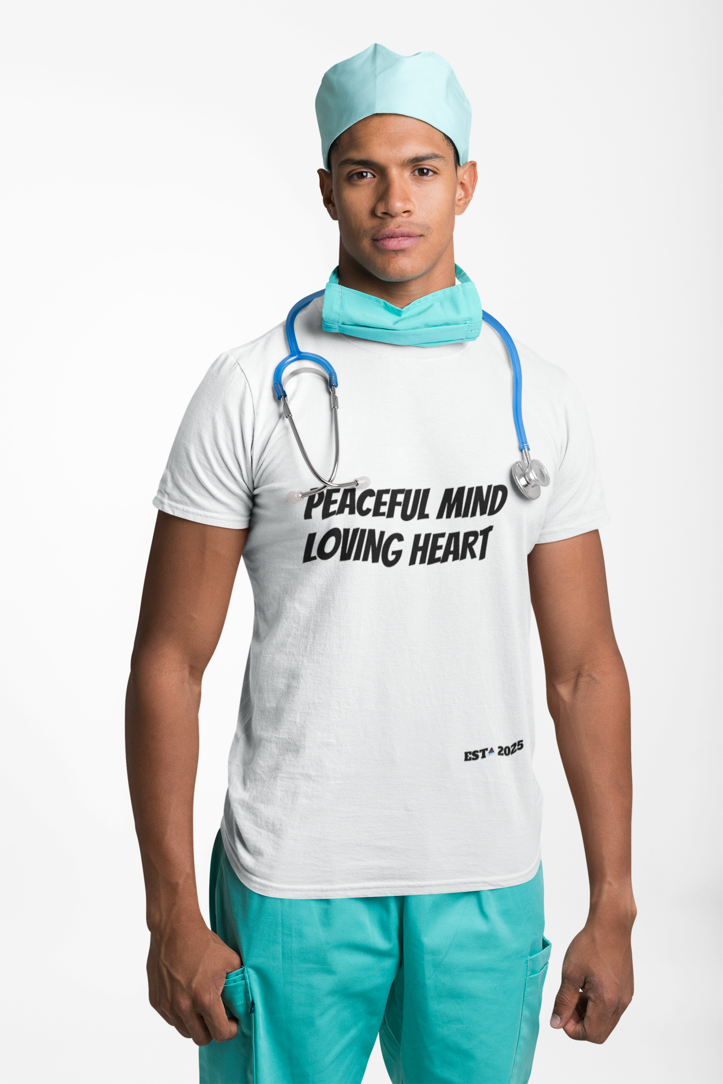 Unisex Peace & Love Heart Design