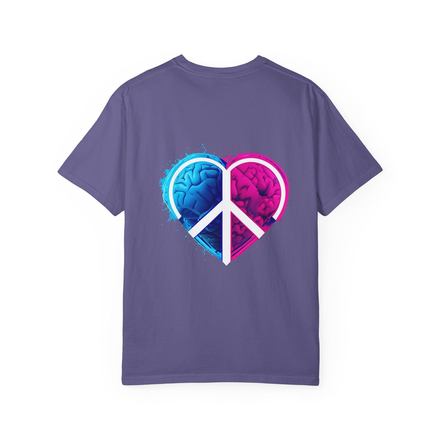 Unisex Peace & Love Heart Design