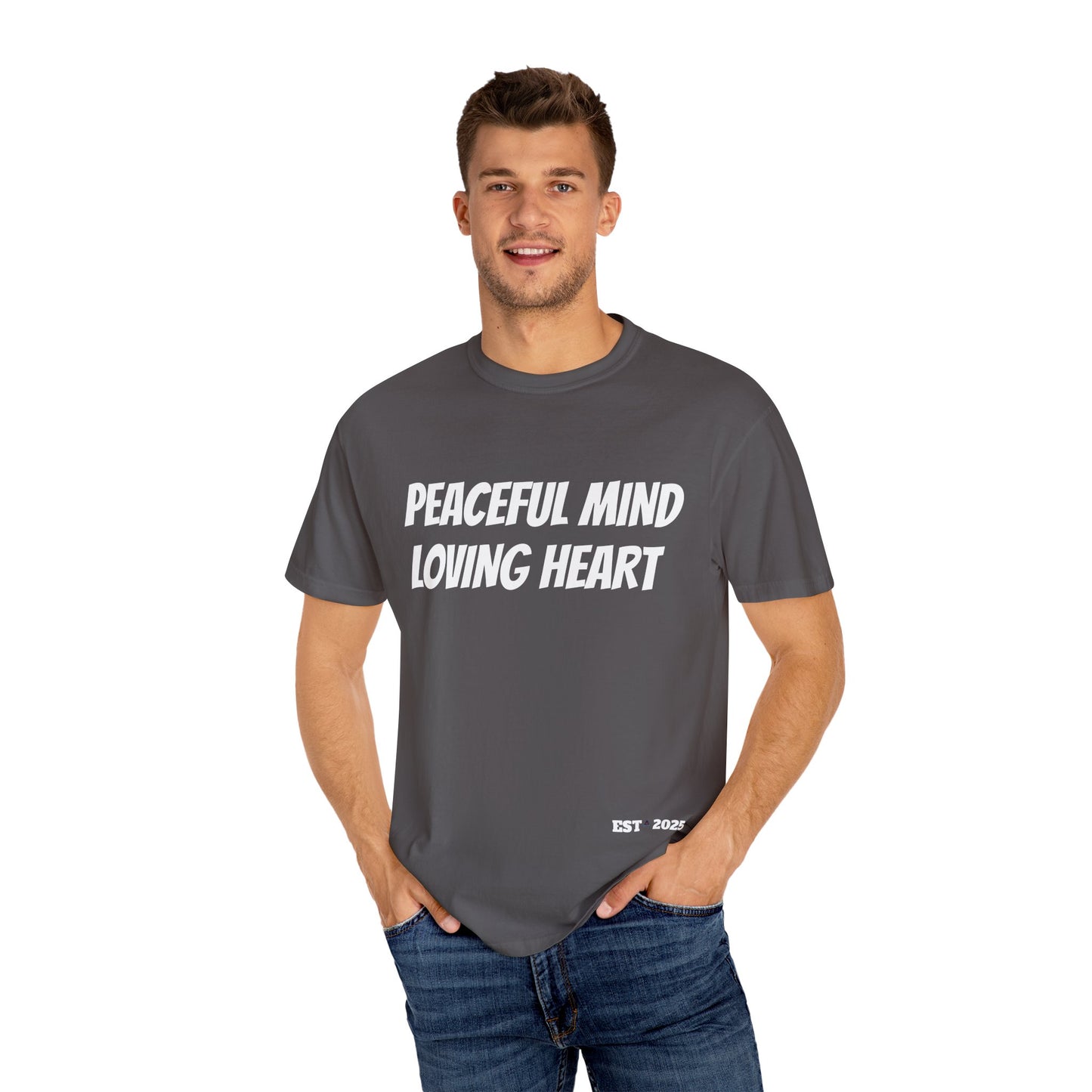 Unisex Peace & Love Heart Design