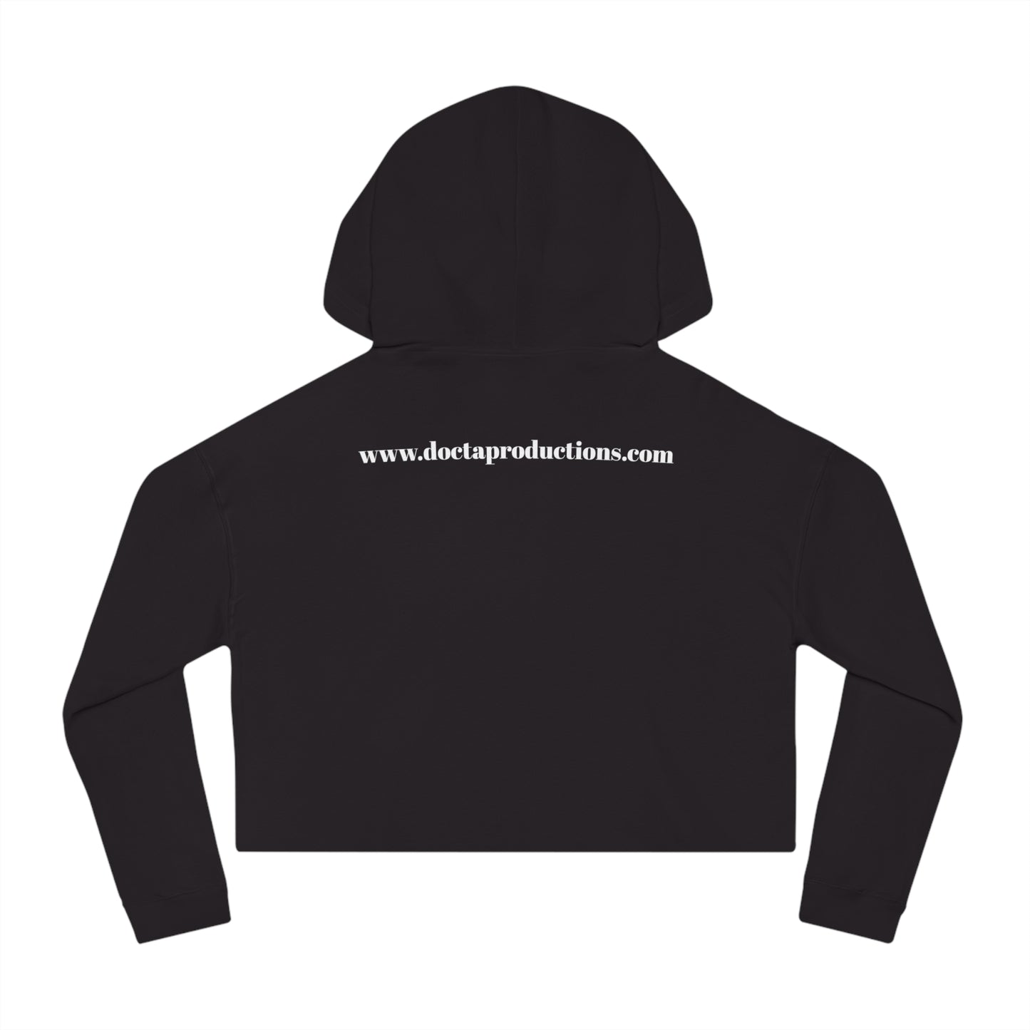 Positive Mindset Cropped Hoodie, Inspirational Clothing, Motivational Sweatshirt, Gift for Women, Positive Vibes Apparel, Casual Wear