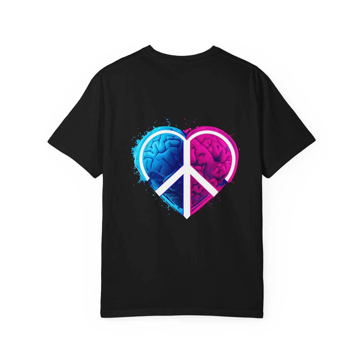 Unisex Peace & Love Heart Design