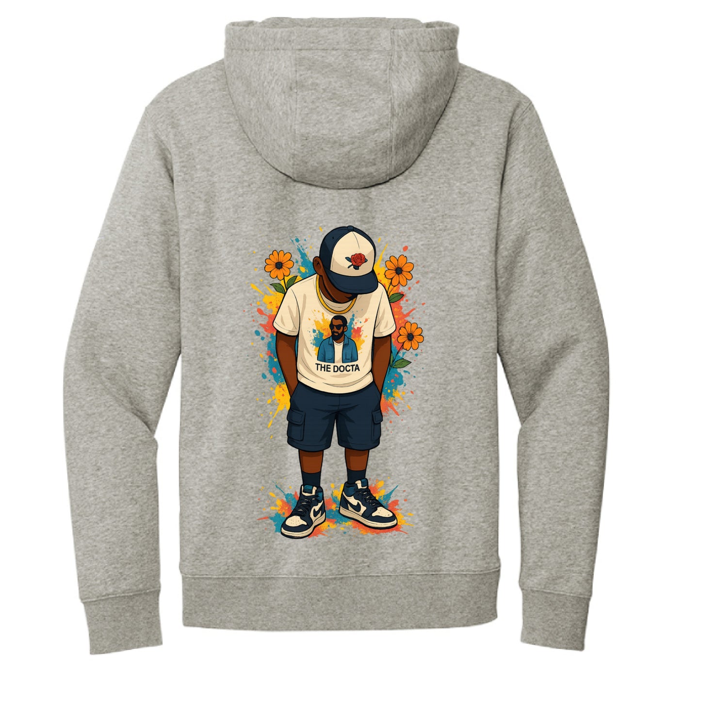 Dark Grey Hthr - BACK