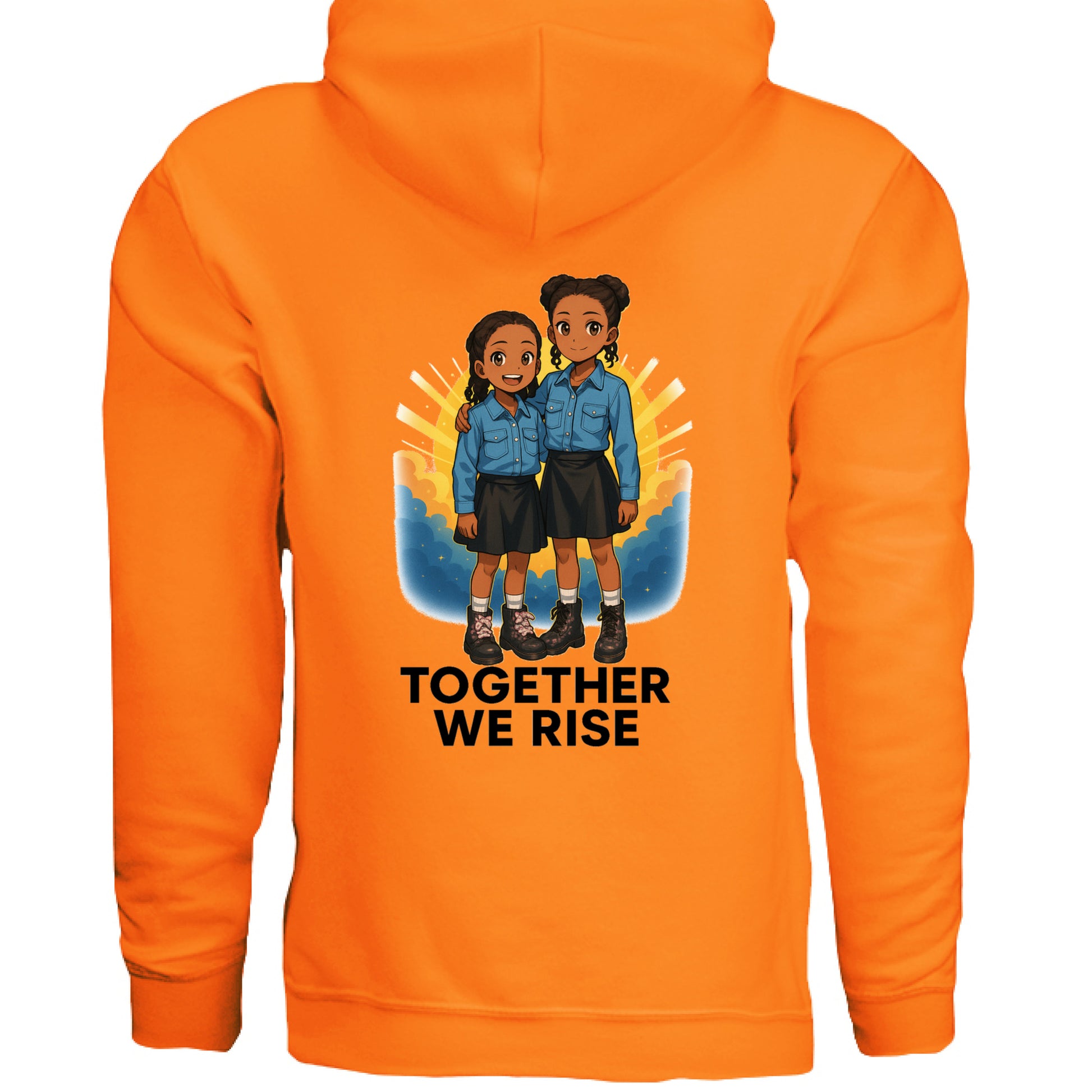 SAFETY ORANGE - BACK