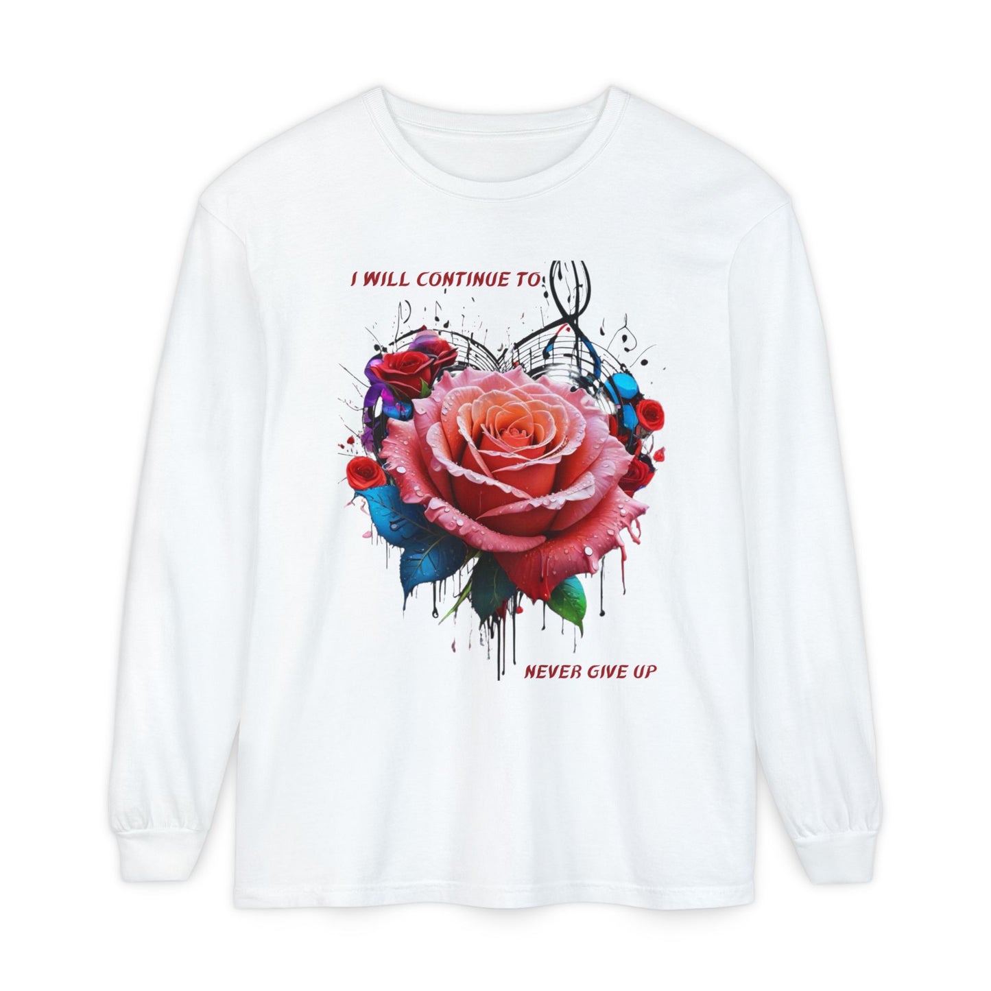 Unisex Garment-dyed Long Sleeve T-Shirt
