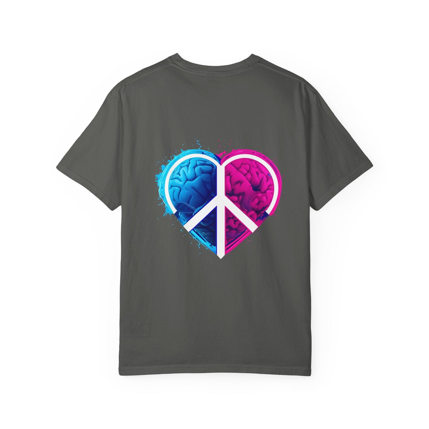 Unisex Peace & Love Heart Design