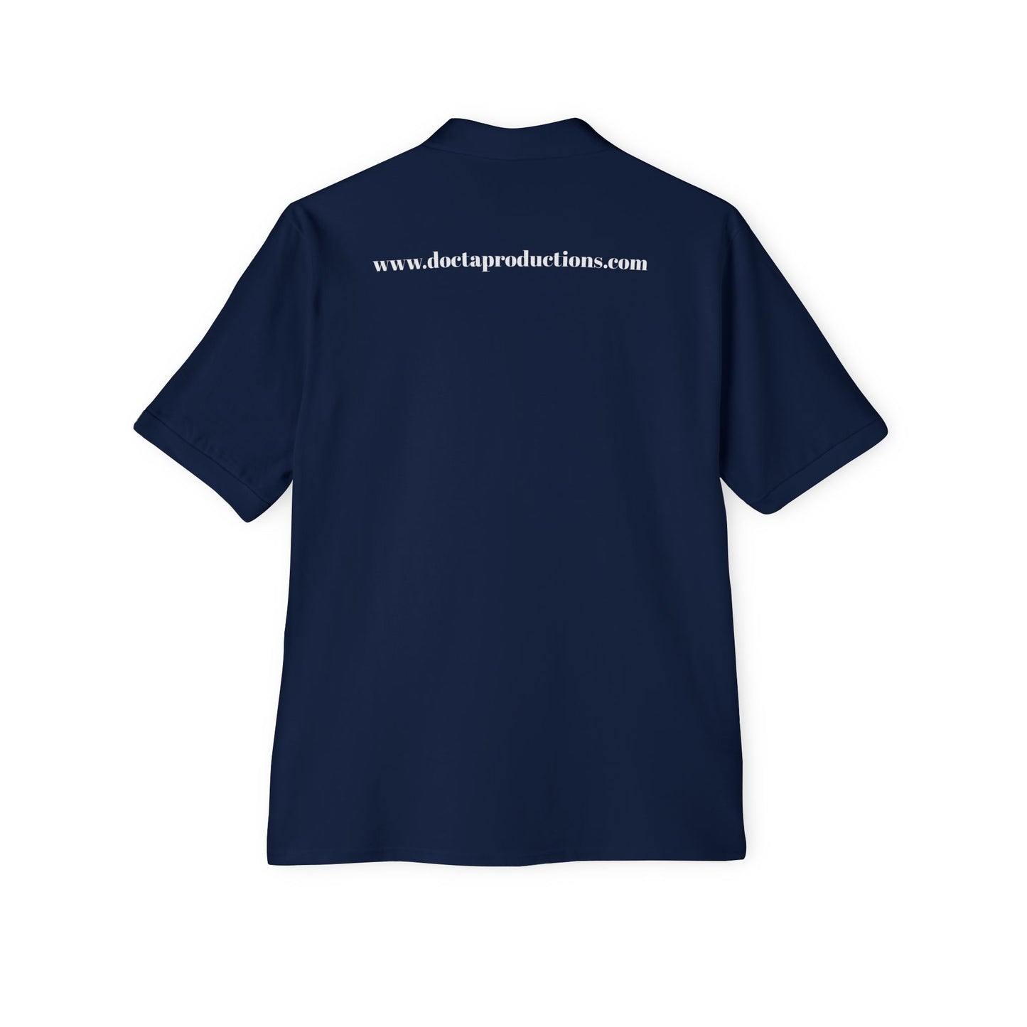 Positive Mindset Polo Shirt, Motivational Shirt for Men, Gift for Dad, Fitness Clothing, Office Wear, Casual Style