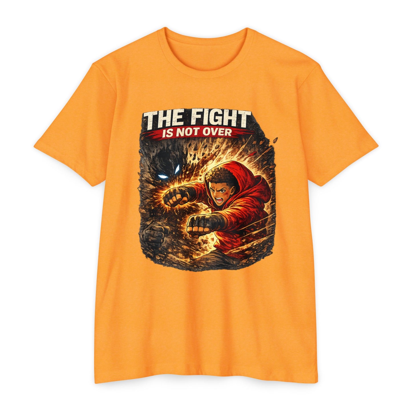 The Fight Is Not Over T-Shirt —BigNTall