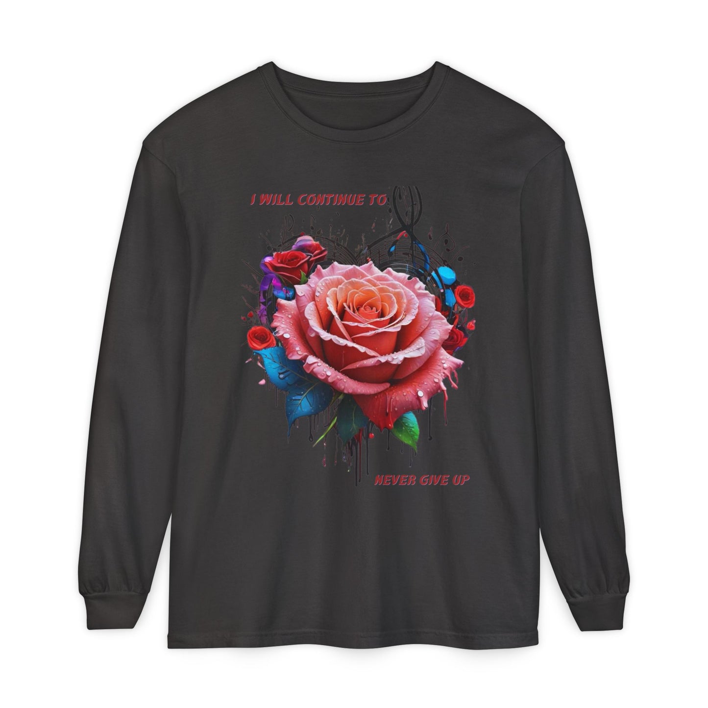 Unisex Garment-dyed Long Sleeve T-Shirt