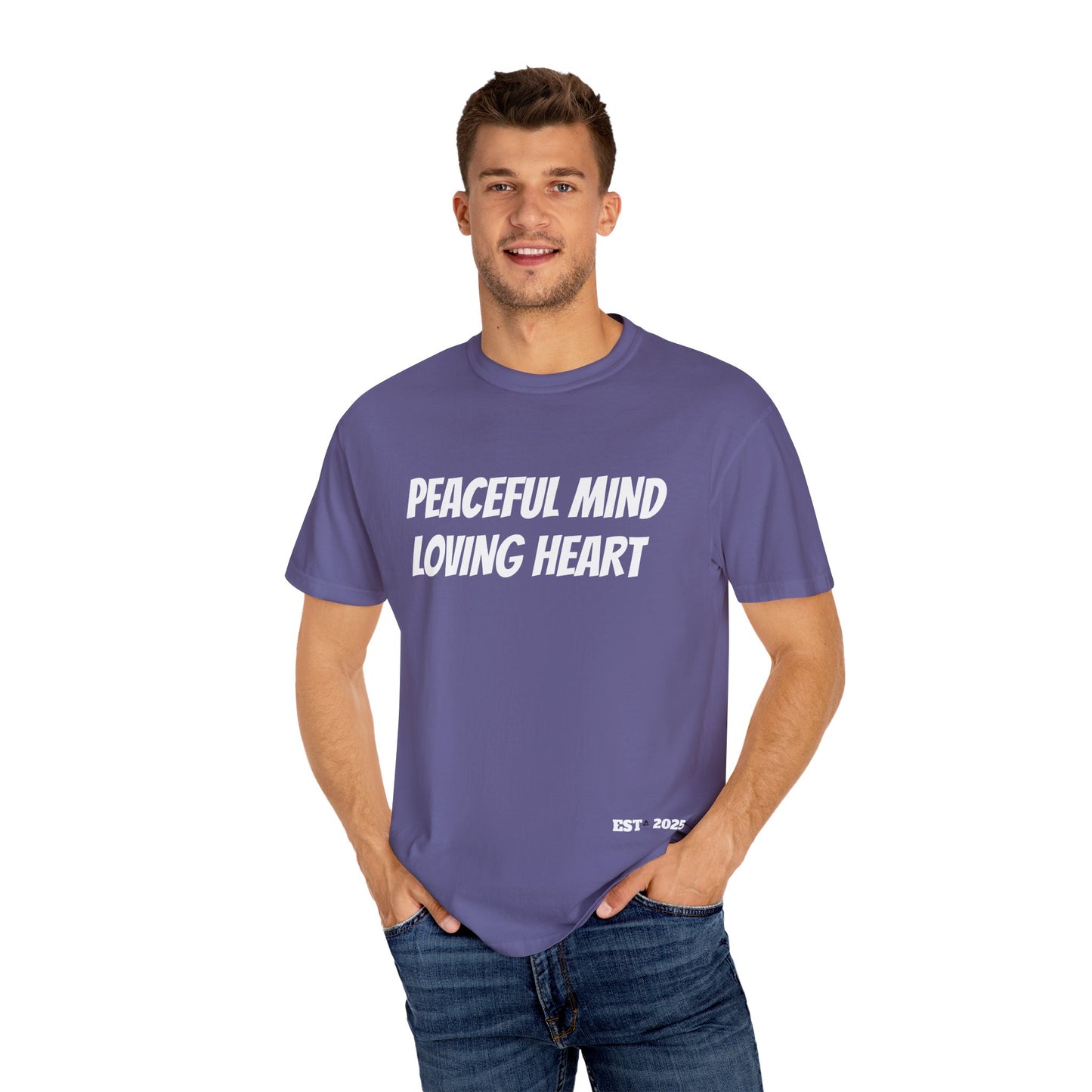 Unisex Peace & Love Heart Design