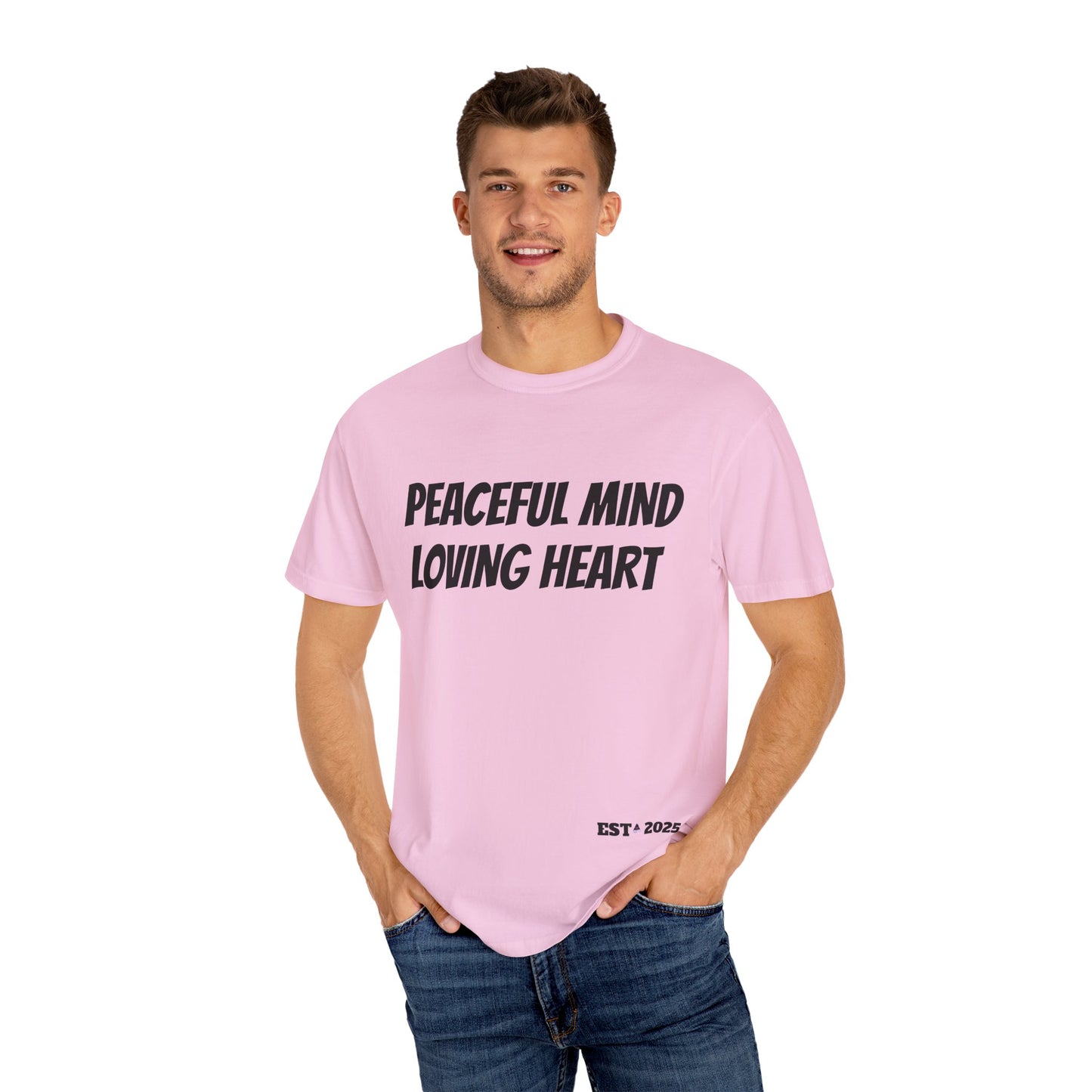 Unisex Peace & Love Heart Design