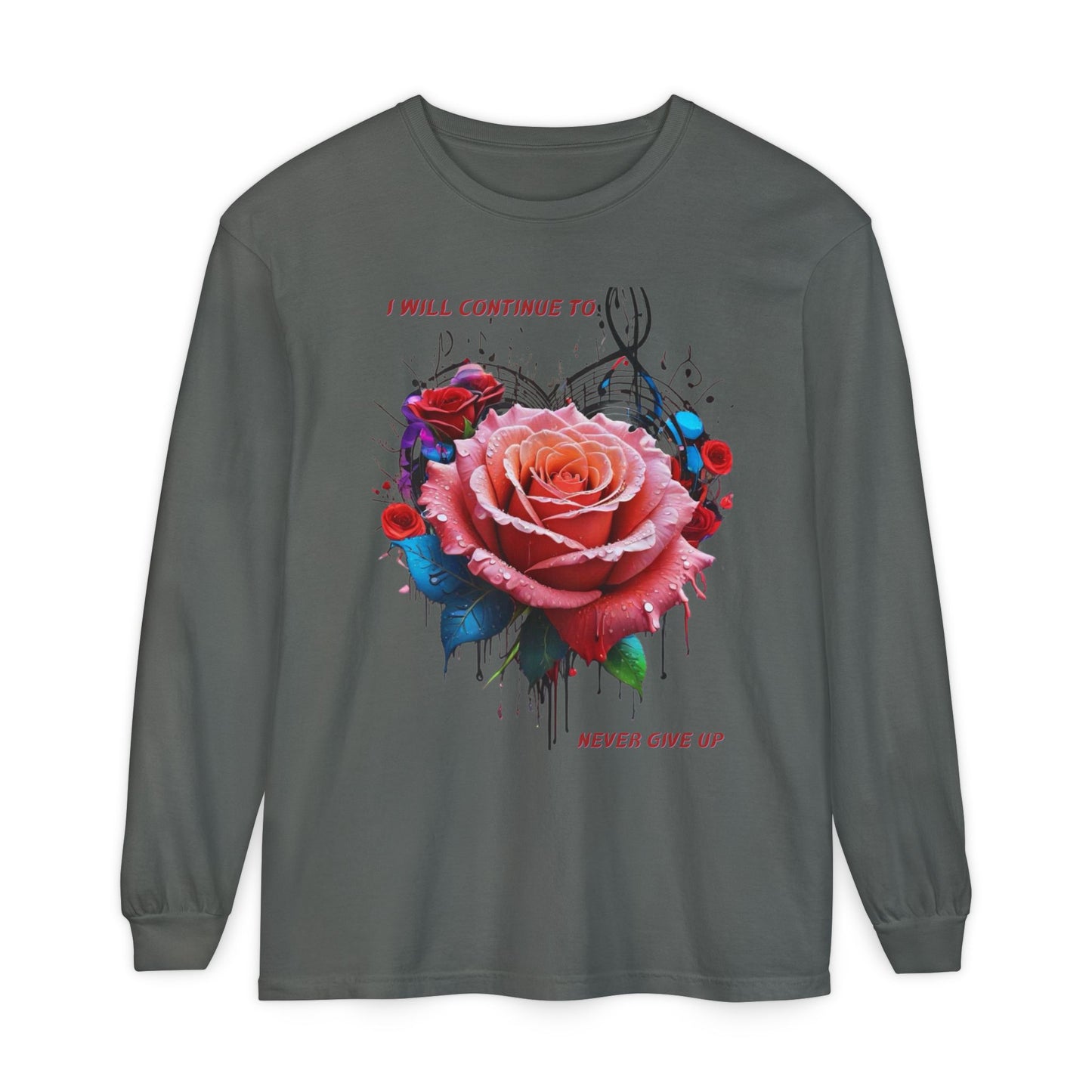 Unisex Garment-dyed Long Sleeve T-Shirt