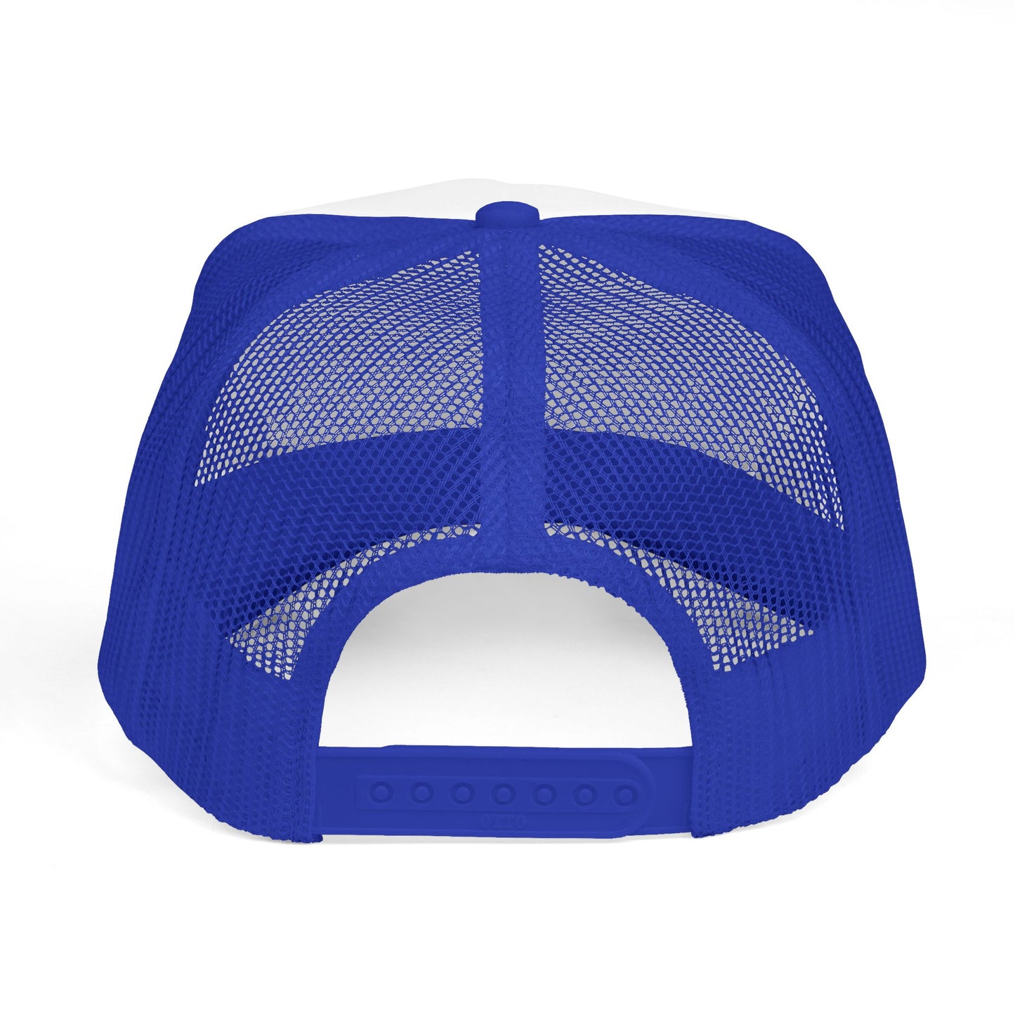 Faith Trucker Hat — Retro Cross Logo Mesh Cap
