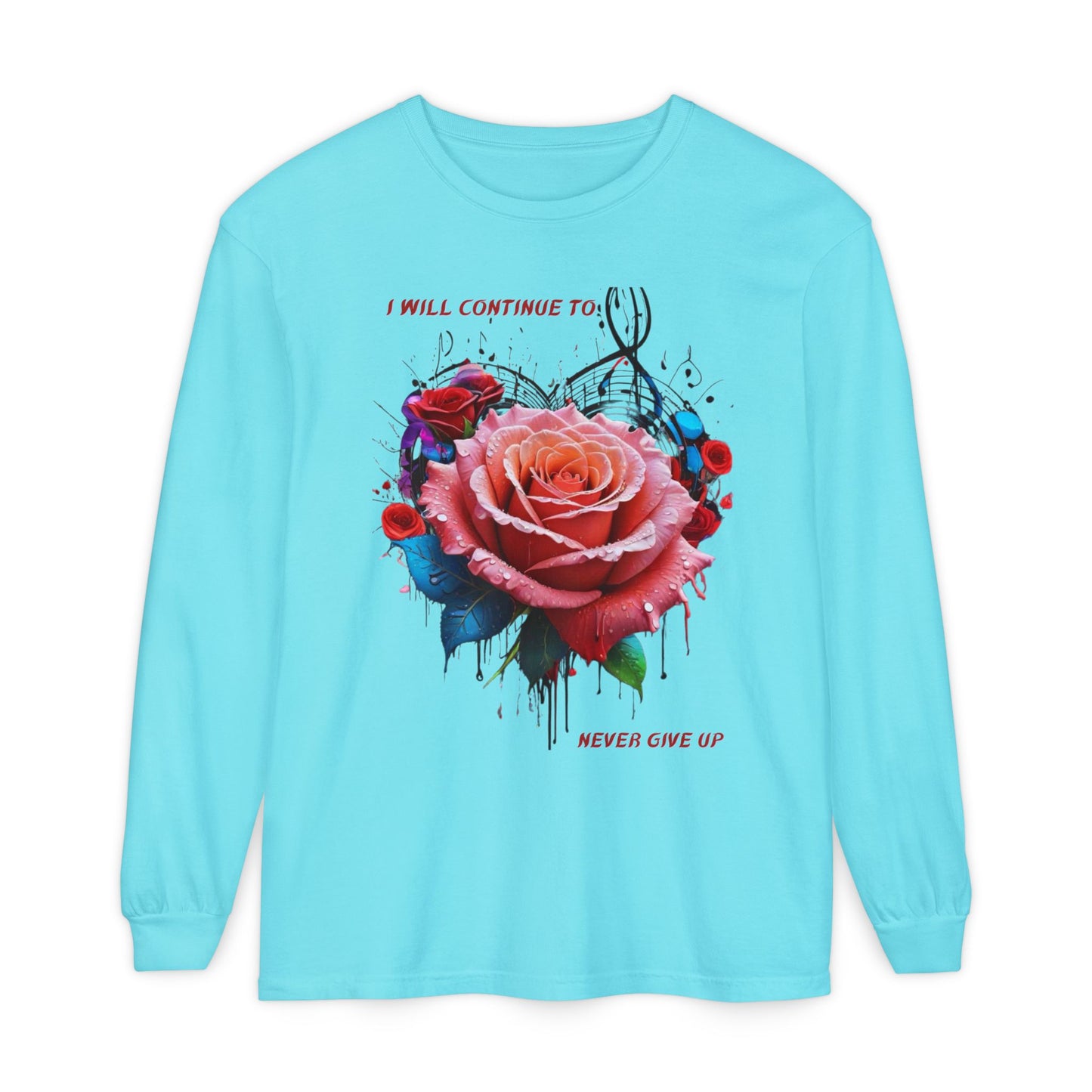 Unisex Garment-dyed Long Sleeve T-Shirt