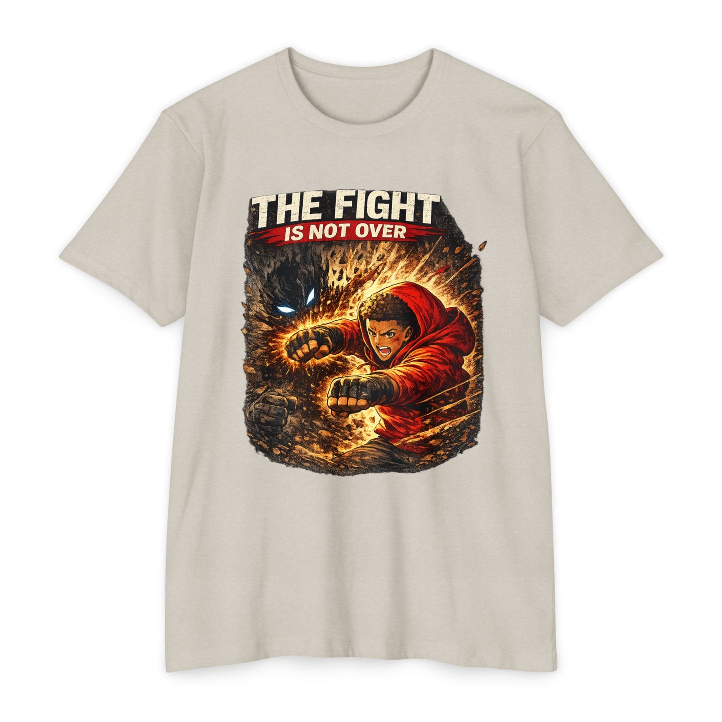 The Fight Is Not Over T-Shirt —BigNTall