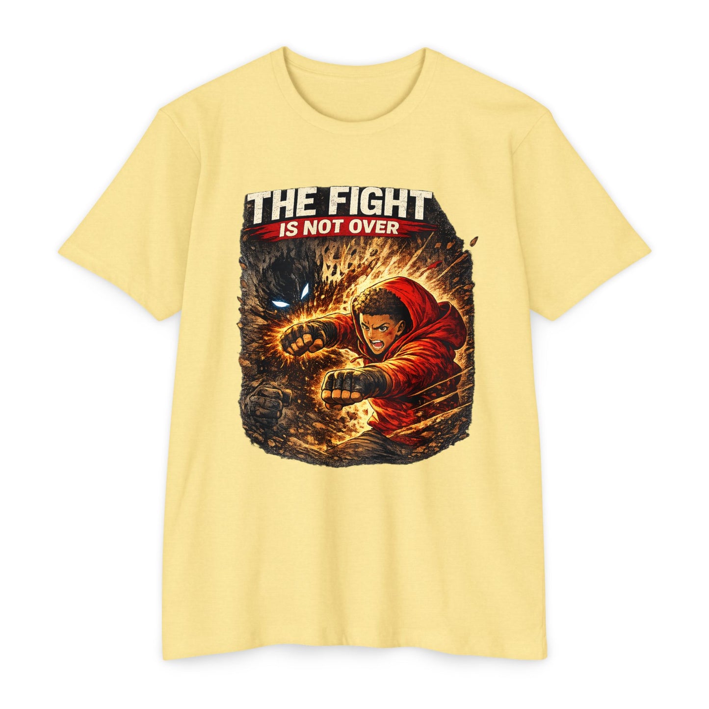 The Fight Is Not Over T-Shirt —BigNTall