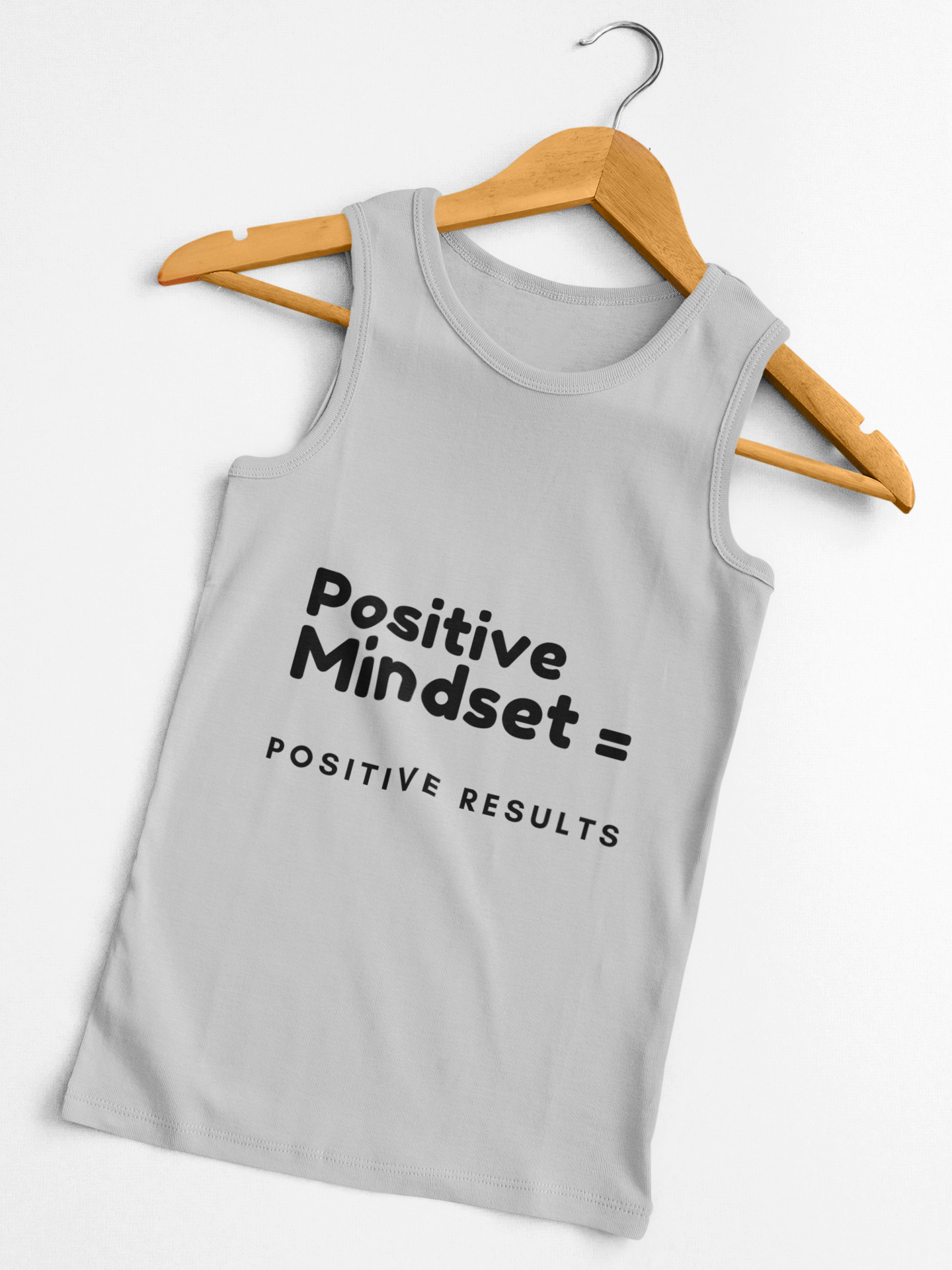 Positive Mindset Unisex Heavy Cotton Tank Top - Motivational Apparel for Everyday Inspiration