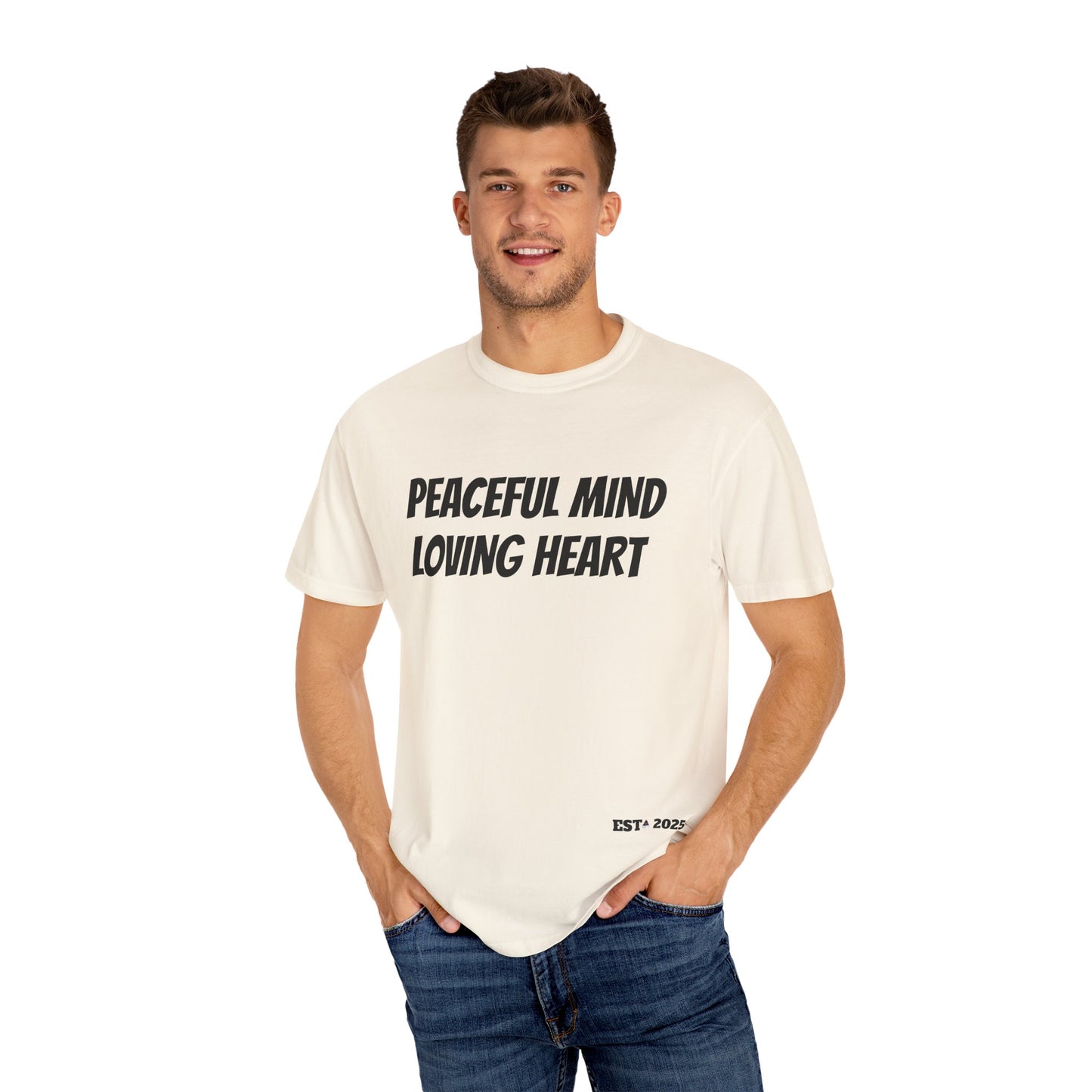 Unisex Peace & Love Heart Design