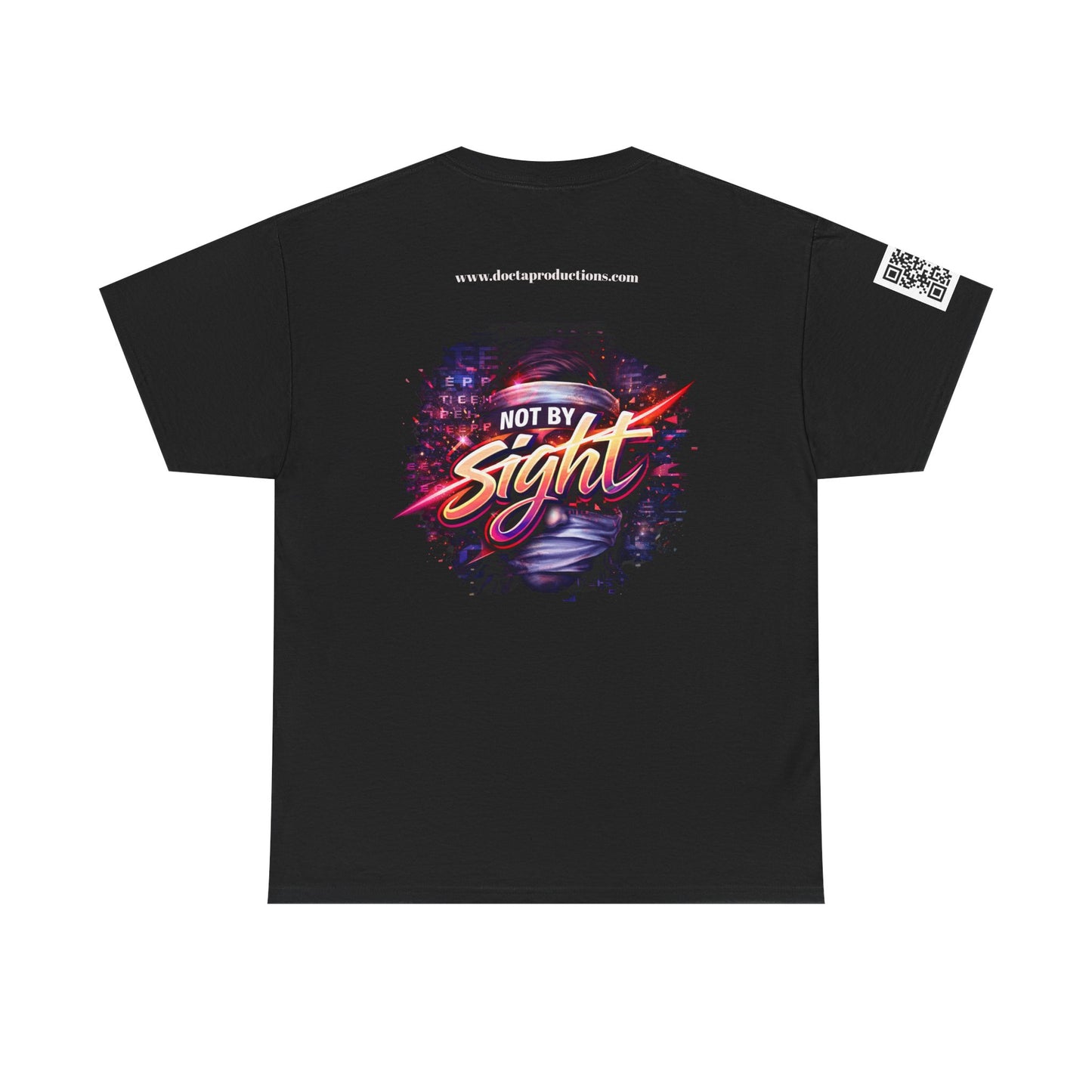 Faith T-Shirt - "By Faith, Not By Sight" Christian Graphic Tee