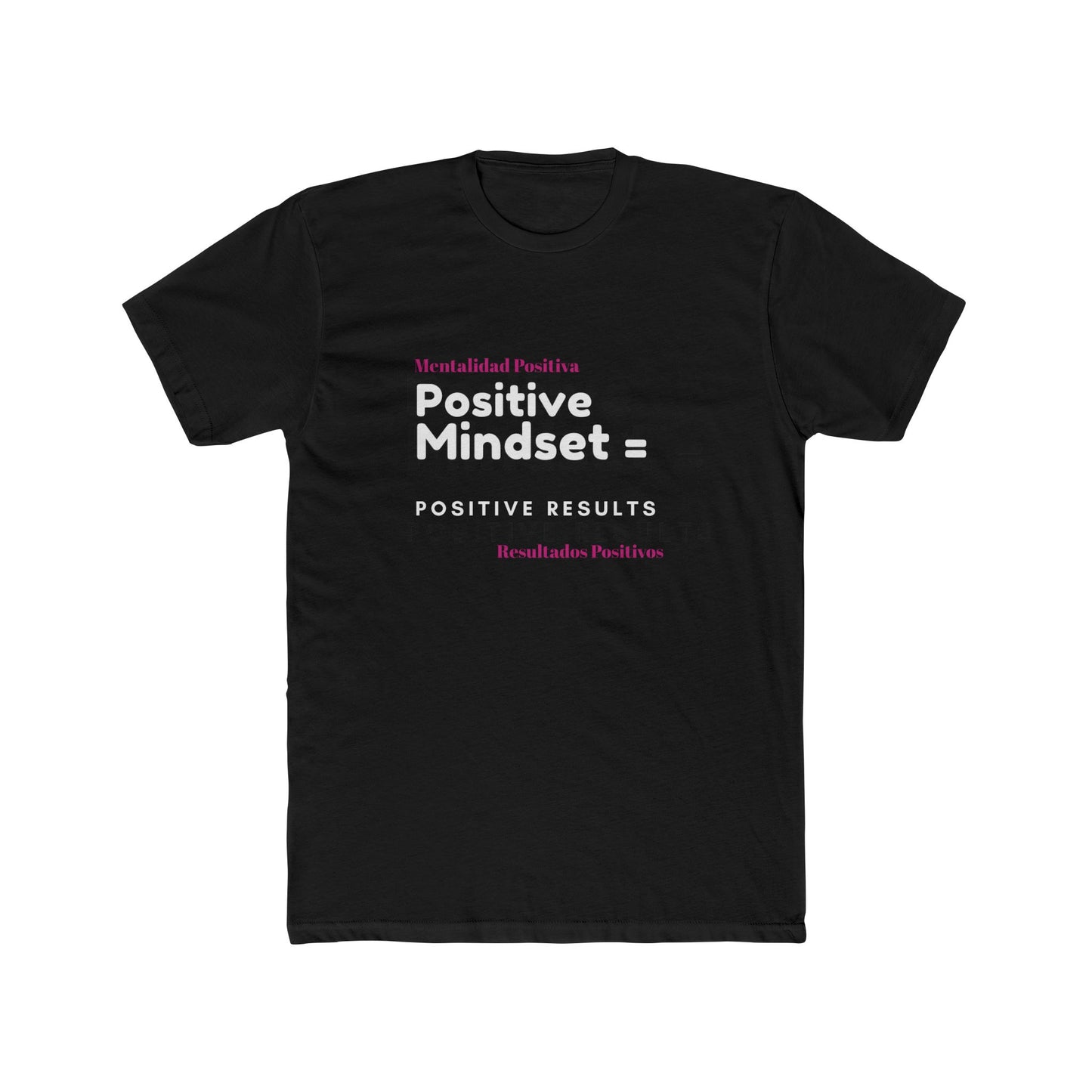 Positive Mindset Unisex Cotton Crew Tee - Motivational T-Shirt for Everyday Inspiration " Spanish"