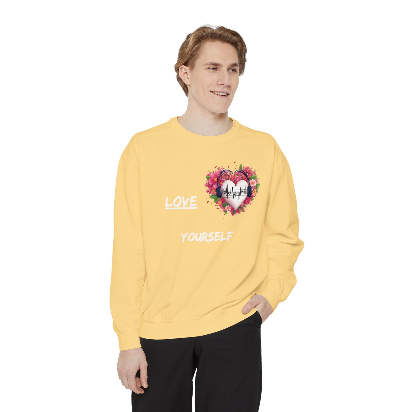 Unisex Garment-Dyed Sweatshirt
