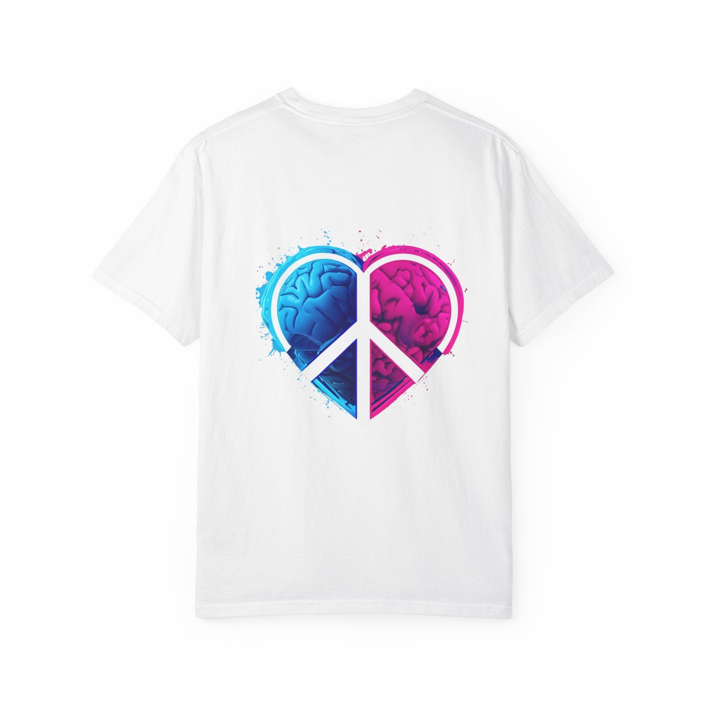 Unisex Peace & Love Heart Design