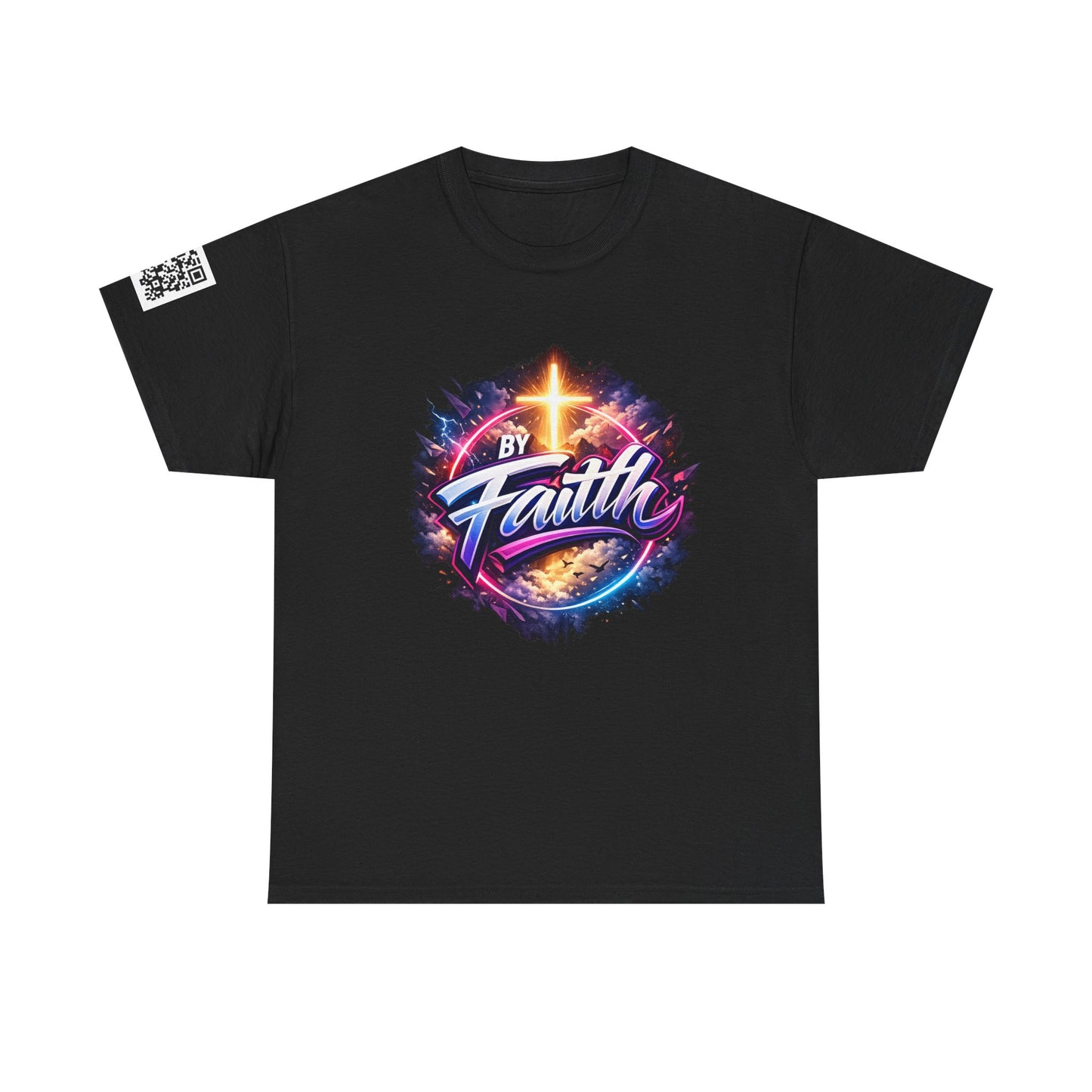 Faith T-Shirt - "By Faith, Not By Sight" Christian Graphic Tee