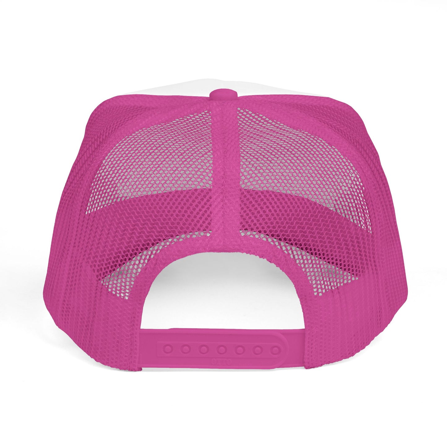 Faith Trucker Hat — Retro Cross Logo Mesh Cap