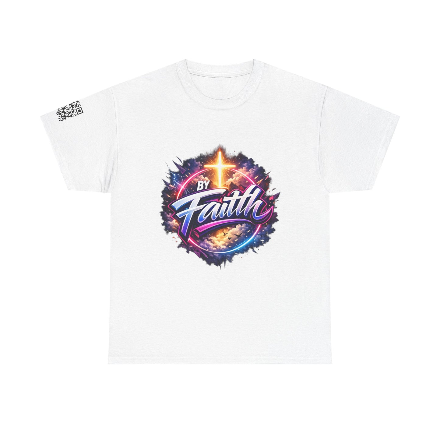 Faith T-Shirt - "By Faith, Not By Sight" Christian Graphic Tee