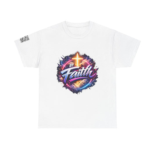 Faith T-Shirt - "By Faith, Not By Sight" Christian Graphic Tee