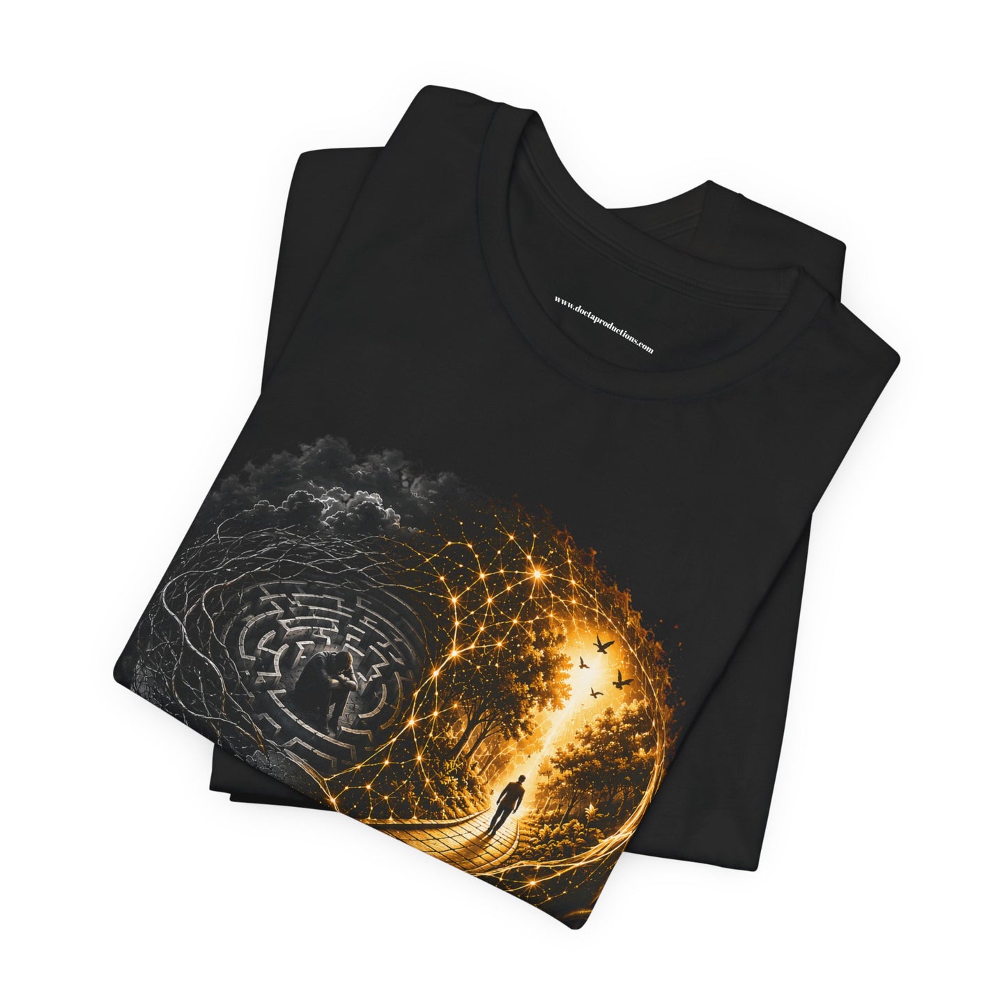 Mind Victory T-Shirt — Inspirational Brain Design & “The Battle Was In My Mind, The Victory Was In My Next Step”