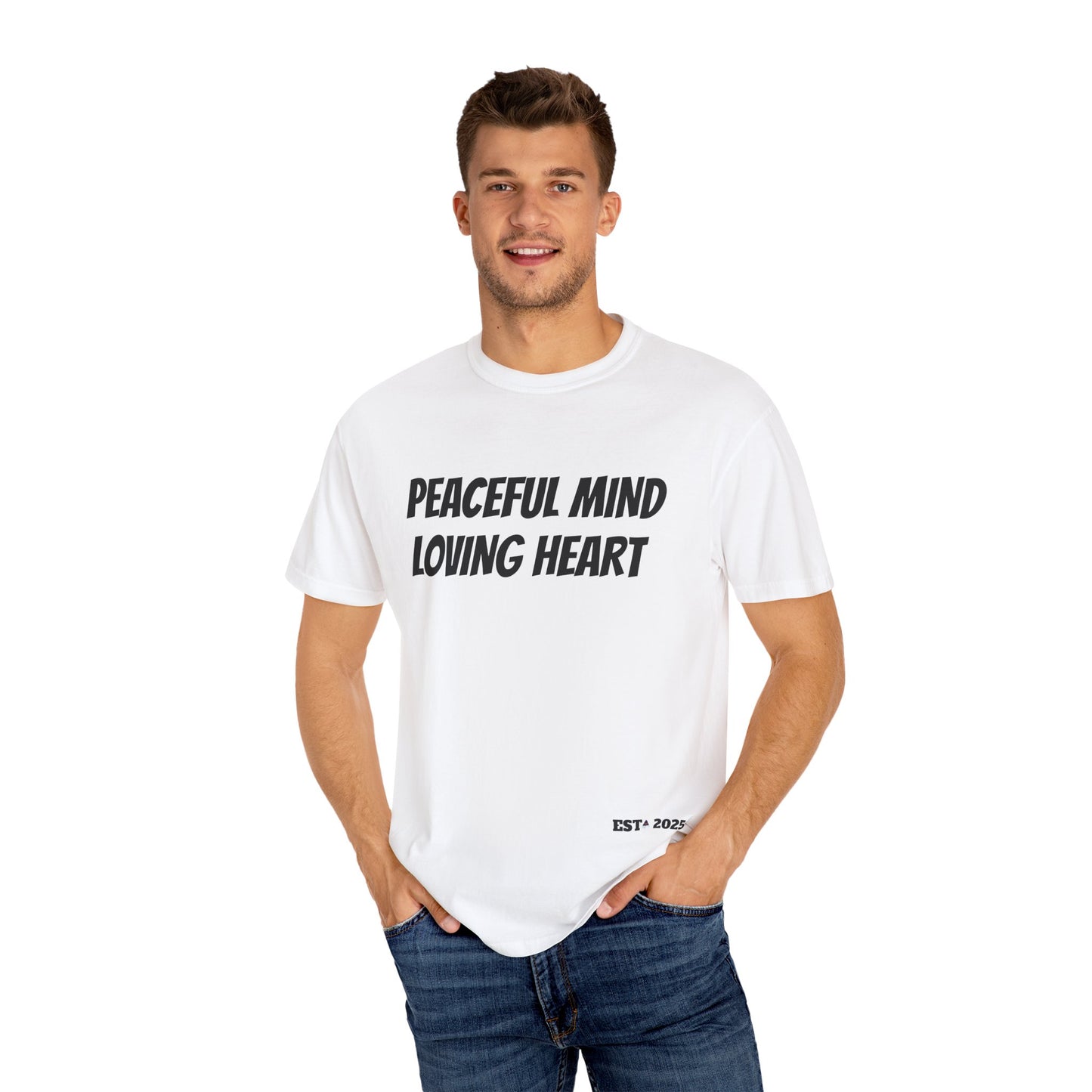 Unisex Peace & Love Heart Design