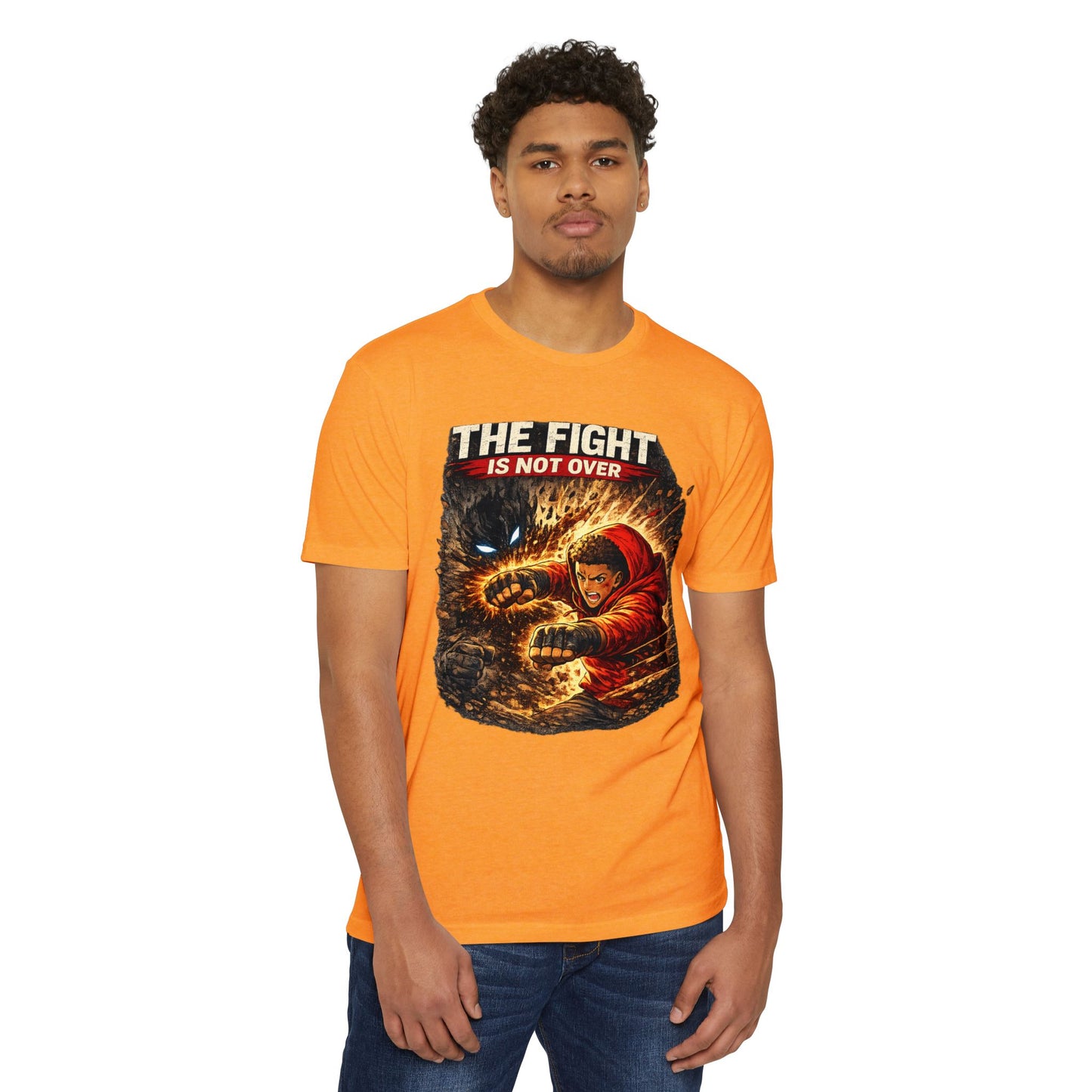 The Fight Is Not Over T-Shirt —BigNTall
