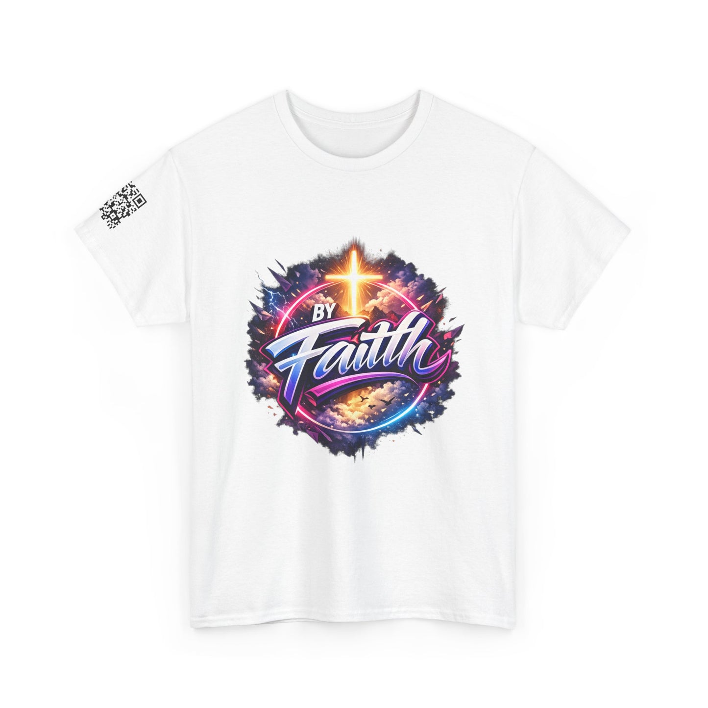 Faith T-Shirt - "By Faith, Not By Sight" Christian Graphic Tee