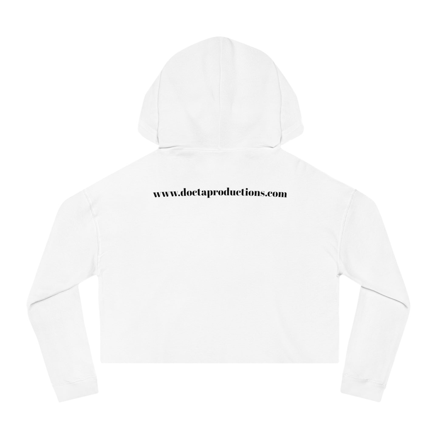 Positive Mindset Cropped Hoodie, Inspirational Clothing, Motivational Sweatshirt, Gift for Women, Positive Vibes Apparel, Casual Wear
