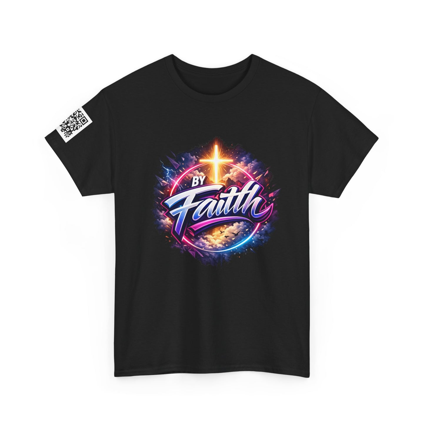 Faith T-Shirt - "By Faith, Not By Sight" Christian Graphic Tee