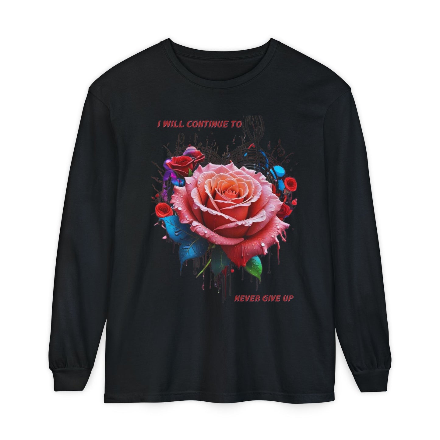 Unisex Garment-dyed Long Sleeve T-Shirt
