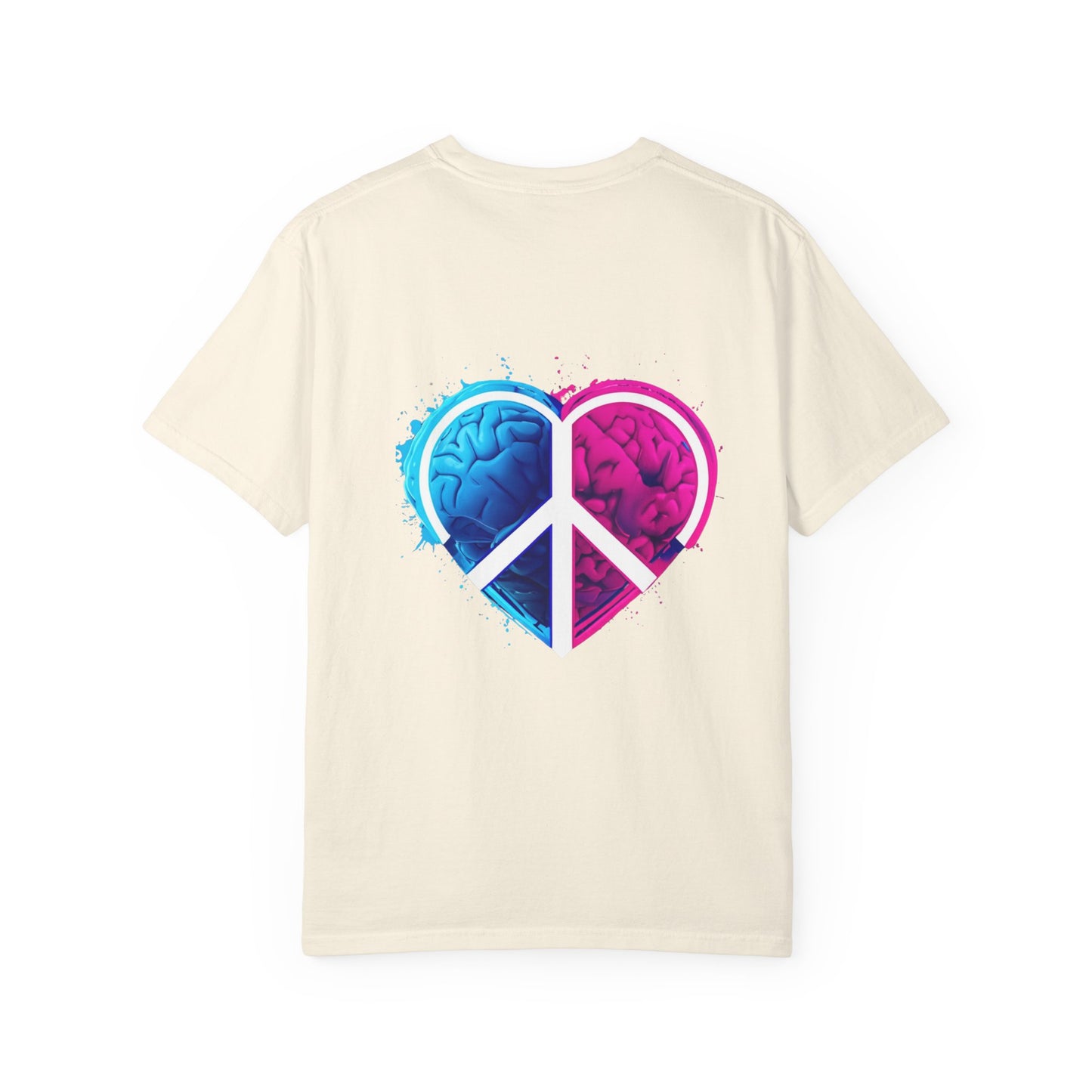 Unisex Peace & Love Heart Design