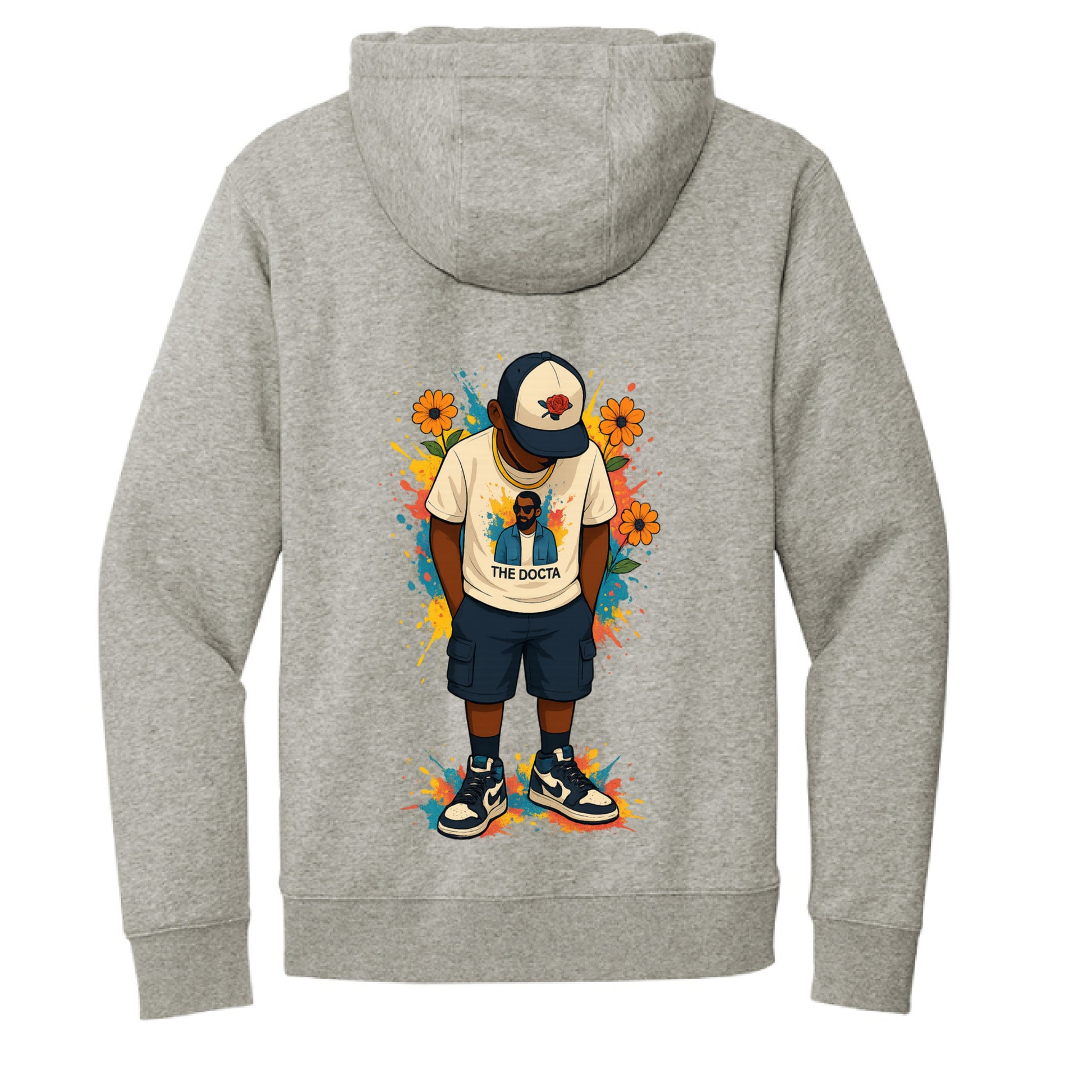 Dark Grey Hthr - BACK